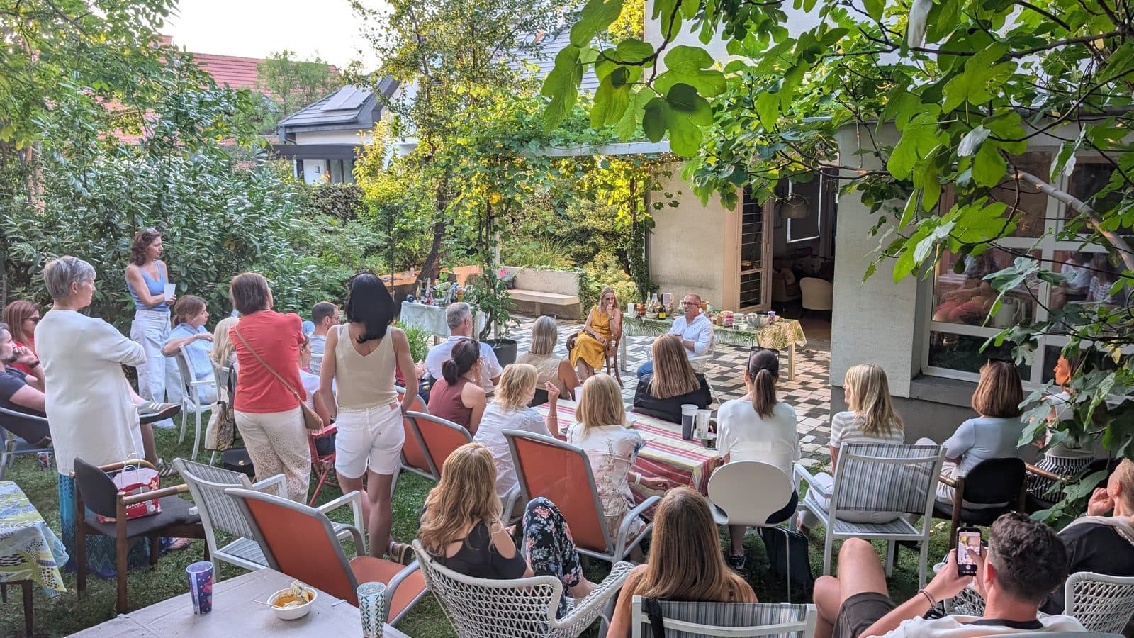A Health Coach Akadémia közössége egy szabadtéri rendezvényen
